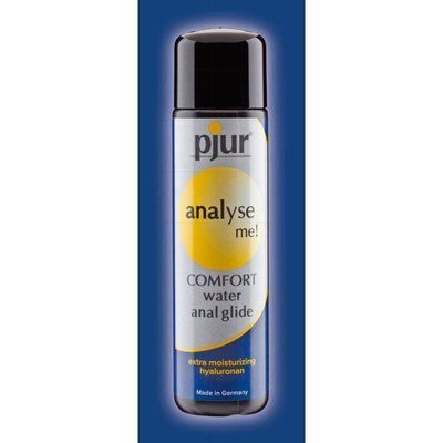 Анальная смазка pjur analyse me! Comfort water glide на водной основе с гиалуроном 2 мл PJ10352 фото