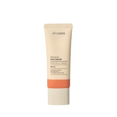 Сонцезахисний крем з антиоксидантним захистом whocares Bifida Barrier Sun Cream 40 ml 000005419 фото