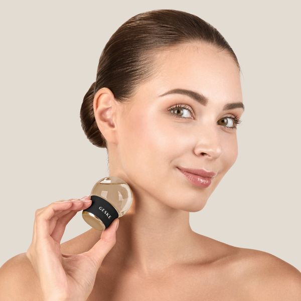 Масажер для обличчя і тіла GESKE Cool&Warm Face and Body Massager 7в1 gray HB0298 фото