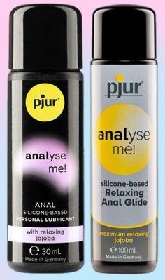 Набір лубрикантів pjur analyse me! Relaxing jojoba silicone 30 мл + pjur analyse me! Relaxing jojoba silicone 100 мл LB554 фото