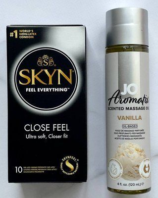 Набір 10 шт SKYN Close Feel + System JO Aromatix Vanilla 120 мл SOS1646 фото