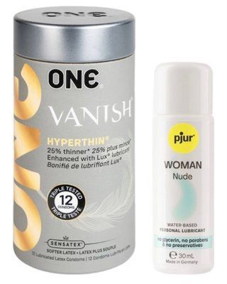 Набор 12 шт ONE Vanish + Лубрикант Pjur Woman Nude 30 мл SOS13066 фото
