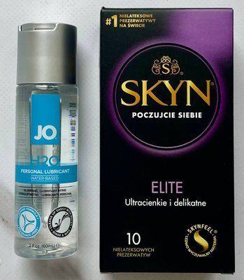 Комплект Skyn Elite 10 шт + Лубрикант System JO H2O ORIGINAL (60 мл) SOS2997 фото
