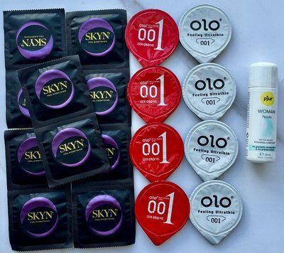 Набор 18 штук Skyn, Olo + лубрикант pjur Woman Nude (30 мл) SOS3997 фото