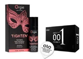 Гель для звуження Orgie&ndash; Tighten (15 мл)+ OLO Feeling Ultrathin - ультратонкі -001 SOS6751 фото