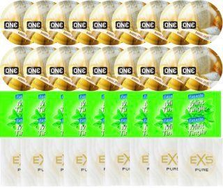 Набір 36 шт ONE Banana Split + Pasante Mint Tingle + EXS Pure SOS7650 фото