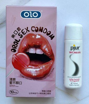 Набір OLO Oral Candy 10 шт + Змазка на силіконовій основі pjur Woman 30 мл SOS1948 фото