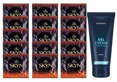 Комплект Skyn Warming 15 шт + Boners Penis XXL Cream (100 мл) SOS14469 фото