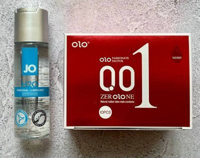Набір OLO Збуджуючі 001 10 шт + Лубрикант System JO H2O ORIGINAL (60 мл) SOS2698 фото