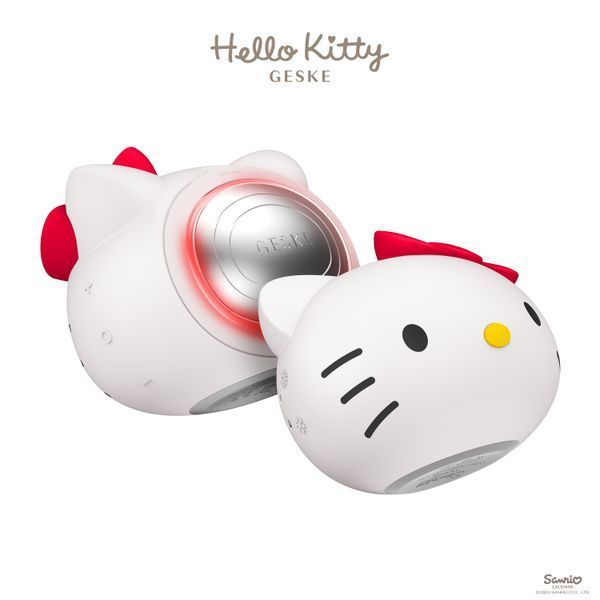 Ультразвуковая маска тепло и холод GESKE Sonic Warm&Cool Mask 8в1 в форме головы by Hello Kitty HB0596 фото