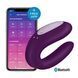 Смартвібратор для пар Satisfyer Double Joy Violet із широким кліторальним стимулятором SO3899 фото 2