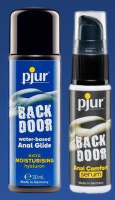 Набір лубрикант pjur backdoor Comfort water glide 30 мл + Сироватка pjur backdoor Serum 20 мл LB358 фото