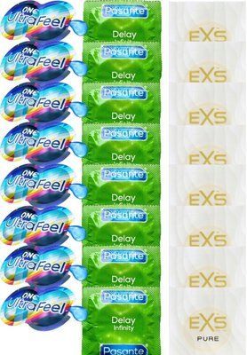 Набір 24 шт 𝐎𝐍𝐄 𝐔𝐥𝐭𝐫𝐚𝐅𝐞𝐞𝐥 + Delay Infinity + EXS Pure SOS7452 фото