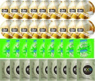 Набір 36 шт ONE Banana Split + Pasante Mint Tingle + EXS Snug Fit SOS7651 фото