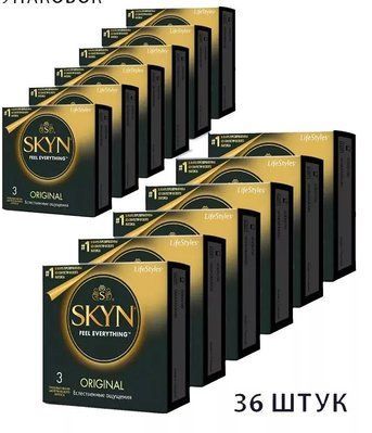 SKYN ORIGINAL &ndash; 3x12 (36 шт) SOS603 фото