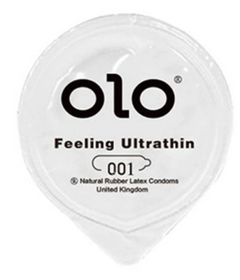 OLO Feeling Ultrathin 001 - ультратонкі (чорні) OL1 фото