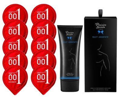 Комплект OLO Warming 001 10 шт + Plaisirs Secrets Nuit Ardente Cream (60 мл) SOS14420 фото