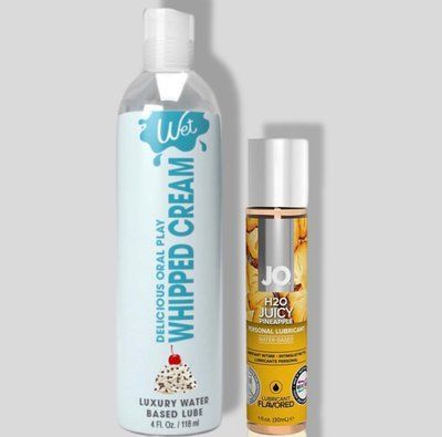 Wet Oral Play Whipped Cream (118 мл) + JO Juicy Pineapple (30 мл) LB805 фото