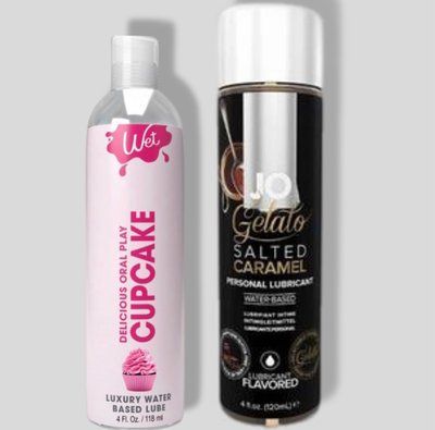 Wet Oral Play Cupcake (118 мл) + JO GELATO Salted Caramel (120 мл) LB755 фото