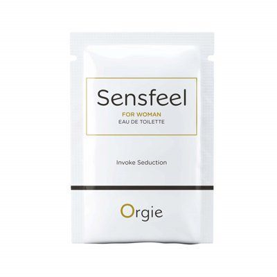 Пробник жіночої туалетної води SENSFEEL + афродизіак, 1 мл. ефективна феромон-технологія Orgie (Бразилія-Португалія) S01751751 фото