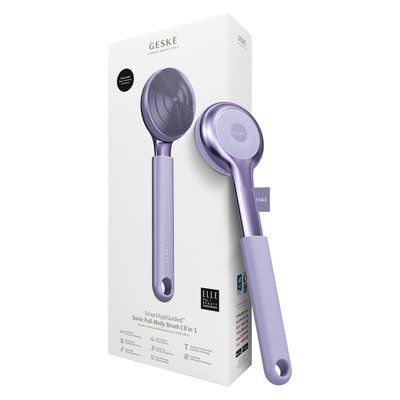 Ультразвукова щітка для всього тіла GESKE Sonic Full-Body Brush&Intensive Exfoliator 8в1 purple HB0380 фото