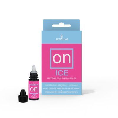Возбудительные капли для клитора Sensuva &ndash; ON Arousal Oil for Her Ice (5 мл) охлаждающие, до 30 минут SO3167 фото