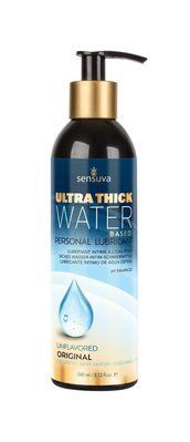 Густа змазка Sensuva Ultra-Thick Water-Based (240 мл) на водній основі, без гліцерину та парабенів SO3235 фото