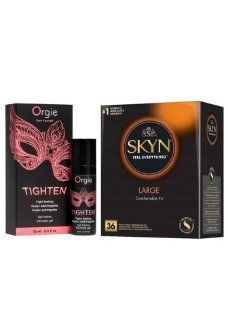 Гель для сужения Orgie &ndash; Tighten (15 мл)+ Коробка SKYN Large, 36 шт SOS6753 фото