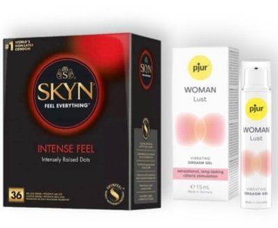 Skyn Intense feel 36 штук + pjur Woman Lust 15 мл SOS6803 фото