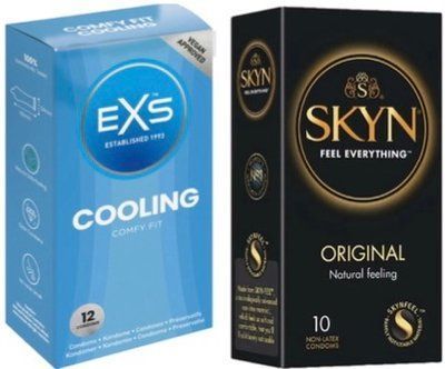 Набор с SKYN Original 10 штук + EXS Cooling. 12 шт SOS7901 фото