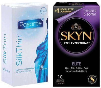Набор с SKYN Elite 10 шт + Pasante Silk Thin 12 шт SOS8100 фото