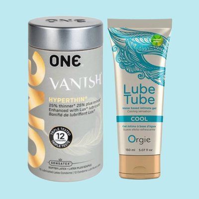 Комплект ONE VANISH 12 шт + Лубрикант LUBE TUBE COOL, 150 мл ORGIE SOS4443 фото