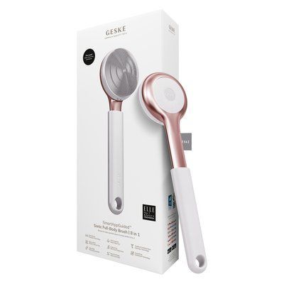 Ультразвукова щітка для всього тіла GESKE Sonic Full-Body Brush&Intensive Exfoliator 8в1 starlight HB0381 фото