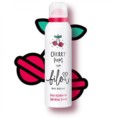 Пінка для душу Bilou Cherry Pops 200 мл 4260437290764 фото