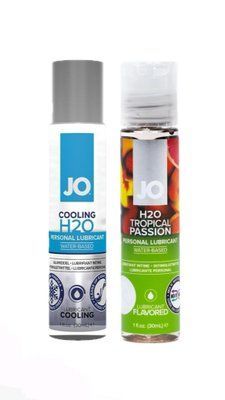 Набір лубрикантів System JO H2O COOLING (30 мл) + System JO Tropical Passion (30 мл)Набор лубрикантов System JO H2O COOLING (30 мл) + System JO Tropical Passion (30 мл) LB76 фото