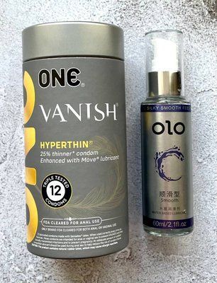 Набір ONE Vanish (12 шт) + Лубрикант "olo smooth" 60 мл SOS2351 фото
