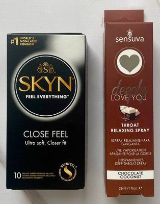 Комплект Skyn Close Feel 10 шт - Спрей Sensuva Deeply Love You Chocolate Coconut (29 мл) SOS2851 фото