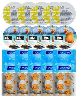 Набор 20 шт ONE Super Studs + ONE Island Punch + Pasante Cooling + EXS Delay SOS7304 фото