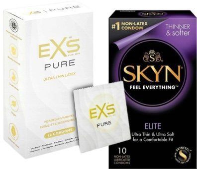 Набор з SKYN Elite 10 шт + EXS Pure 12 шт SOS7852 фото