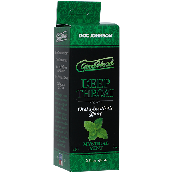 Спрей для глубокого минета Doc Johnson GoodHead DeepThroat Spray - Mystical Mint 59 мл SO2799 фото
