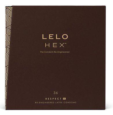 LELO HEX XL 36 шт &mdash; тонкие и прочные, большой размер SOS11869 фото