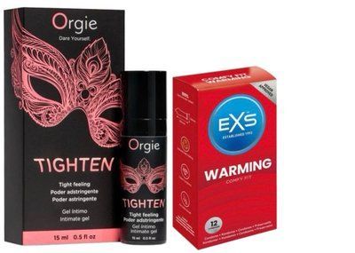 Гель для звуження Orgie&ndash; Tighten (15 мл)+ EXS Warming, 12 шт SOS6704 фото