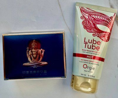 Набір OLO Benefit 10 шт + Зігріваючий лубрикант LUBE TUBE HOT, 150 мл ORGIE SOS3452 фото