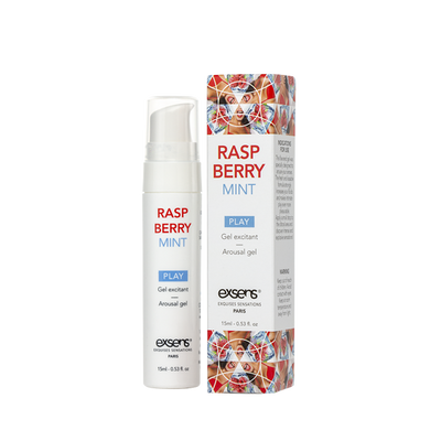 Стимулирующий гель EXSENS Kissable Raspberry Mint 15 мл ST143 фото