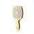 Гребінець Janeke Superbrush (Нюдовий жовтий з білим) 93SP226GIA фото