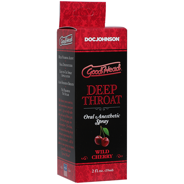 Спрей для глубокого минета Doc Johnson GoodHead DeepThroat Spray - Wild Cherry 59 мл SO2800 фото