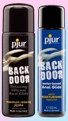 Набір лубрикантів pjur backdoor anal Relaxing jojoba silicone 30 мл + pjur backdoor Comfort water glide 100 мл LB673 фото