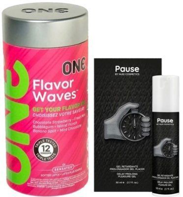 Набор из 12 шт ONE Flavor Waves + Пролонгатор PAUSE, 50 мл Nuei SOS9315 фото