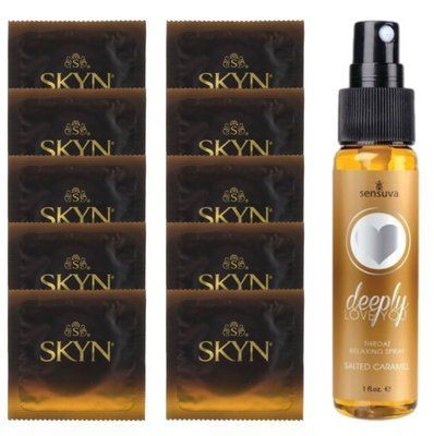 Комплект SKYN Passion Daiquiri 10 шт + Sensuva Deeply Love You Salted Caramel (29 мл) SOS13636 фото