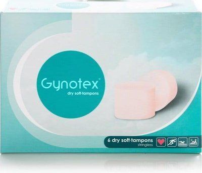 Жіночі м'які тампони Тампони Gynotex Dry Soft 6 шт GT2 фото